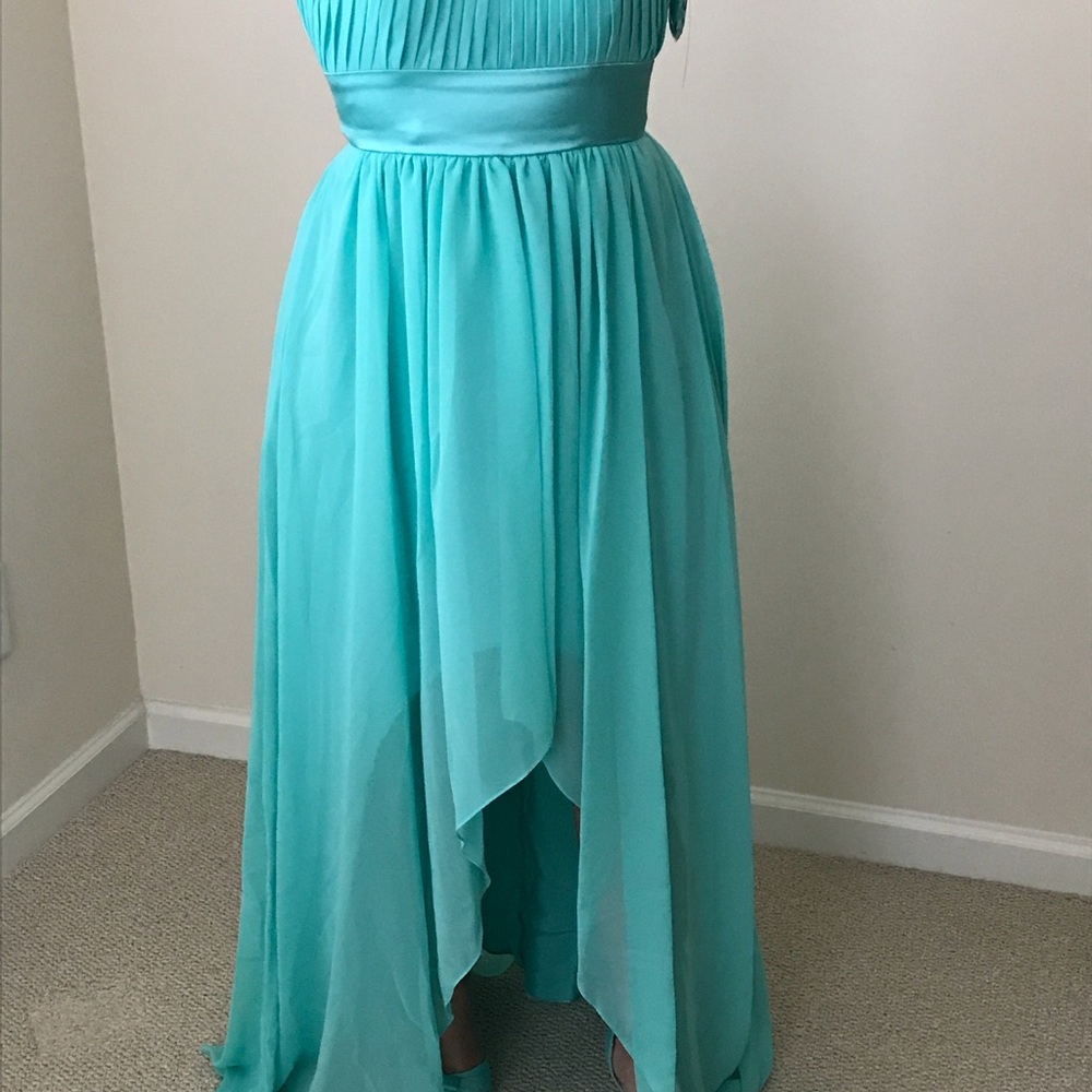 PROM / BRIDESMAIDS FIVE Exquisite Tiffany Blue dresses.